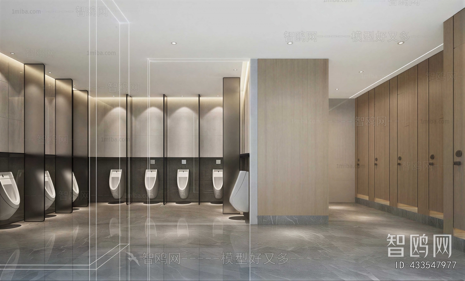 Modern Public Toilet
