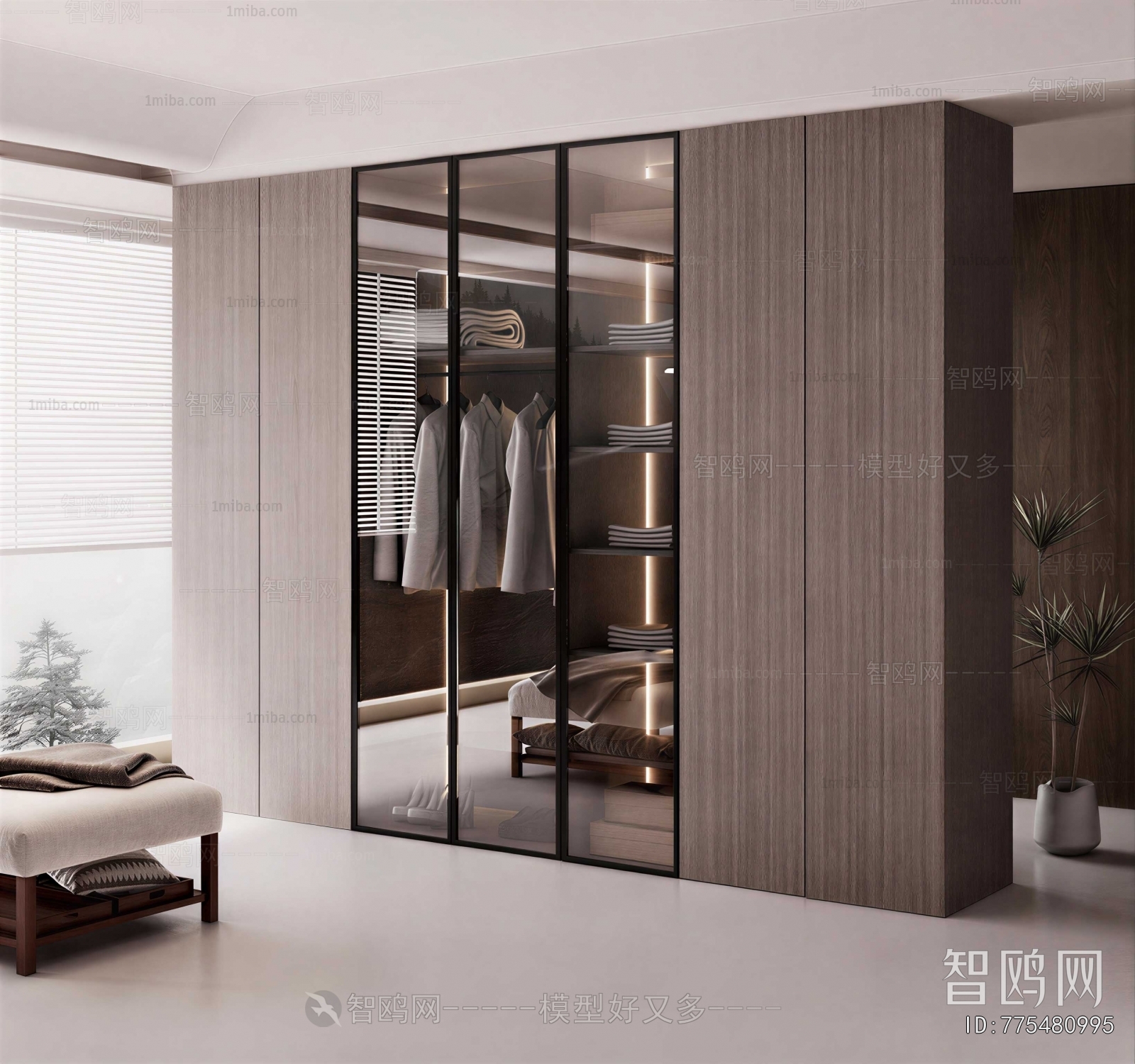 Modern The Wardrobe