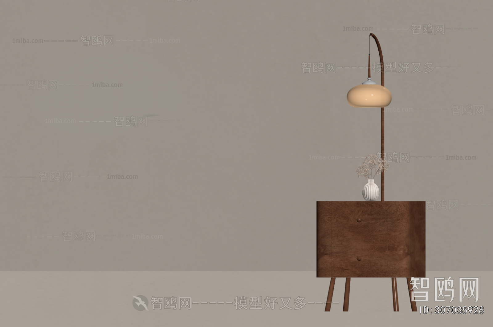 Modern Bedside Cupboard