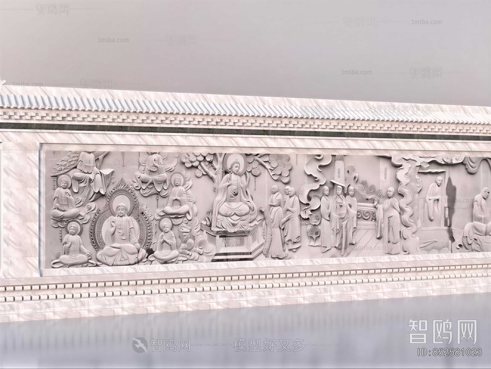 New Chinese Style Landscape Wall