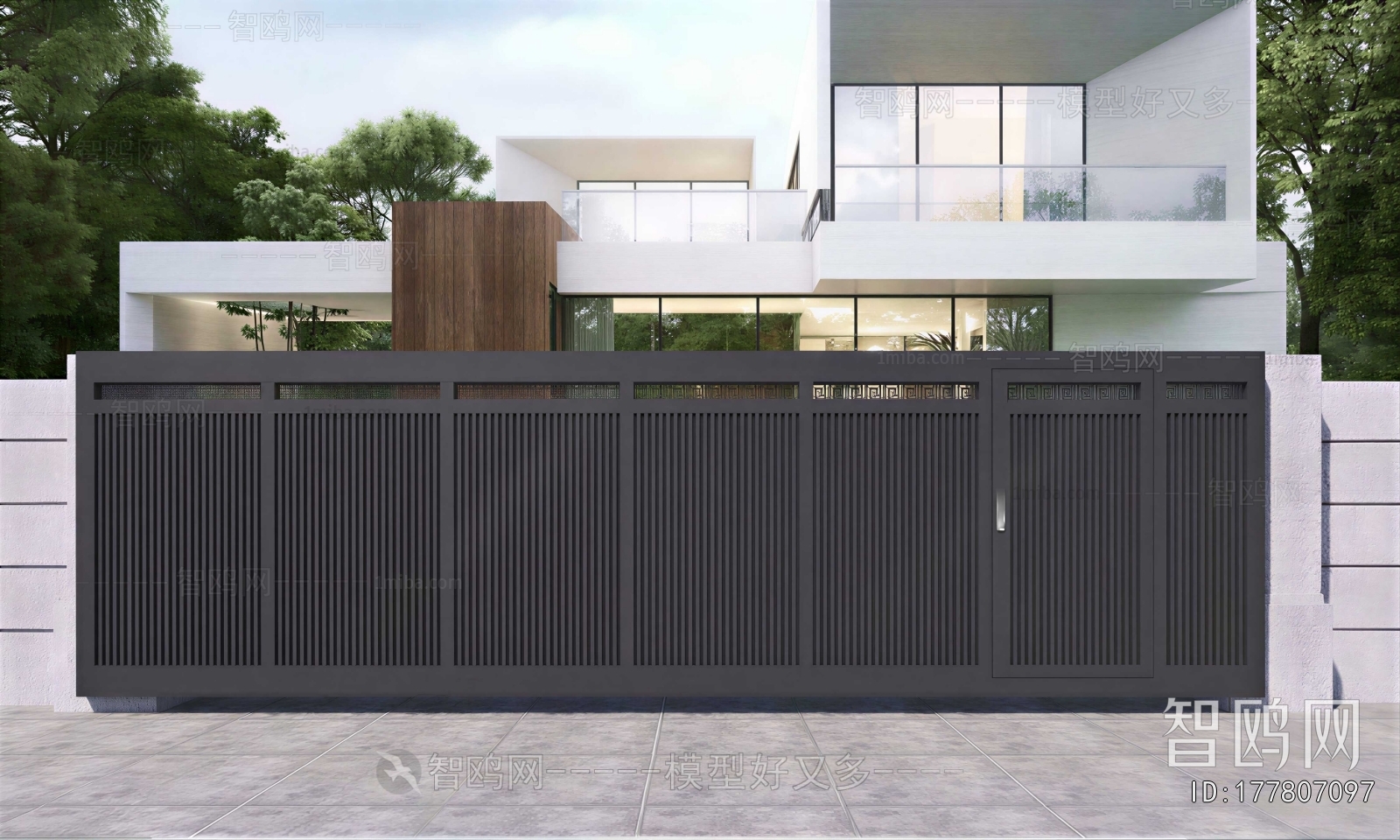 New Chinese Style Gate