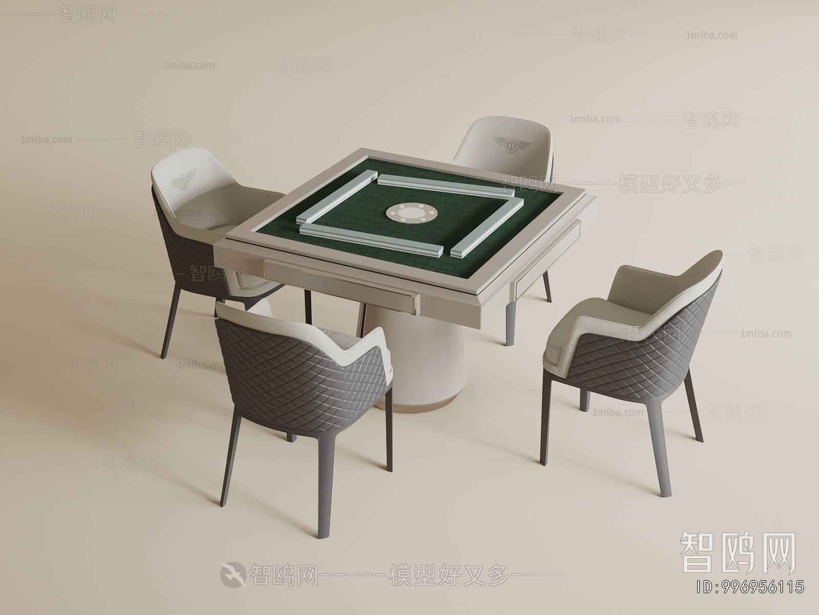 Modern Mahjong Tables And Chairs
