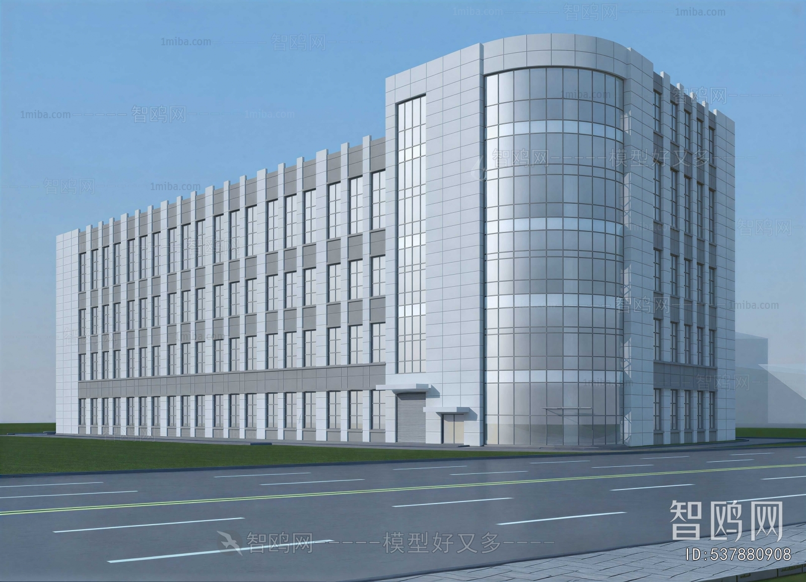 Modern Appearance Of Commercial Building
