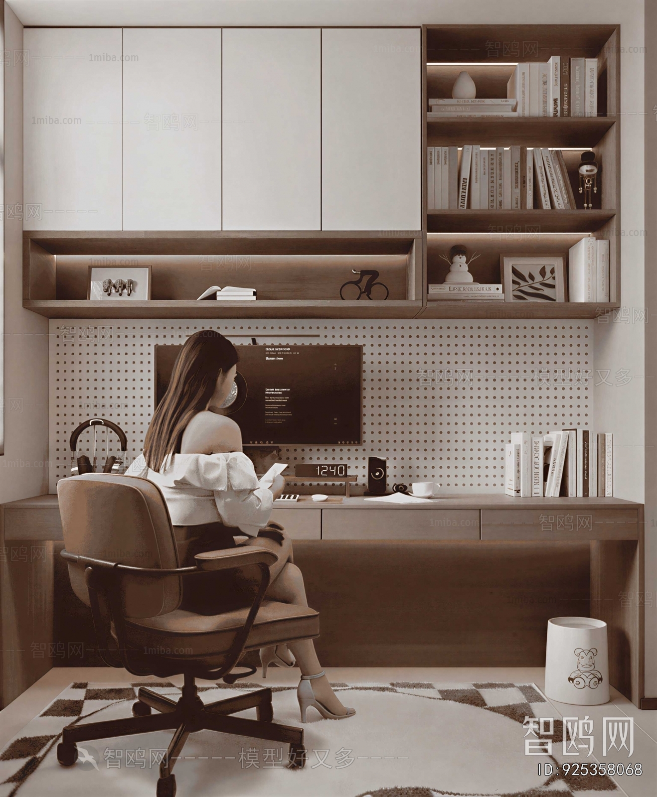 Modern Computer Desk And Chair