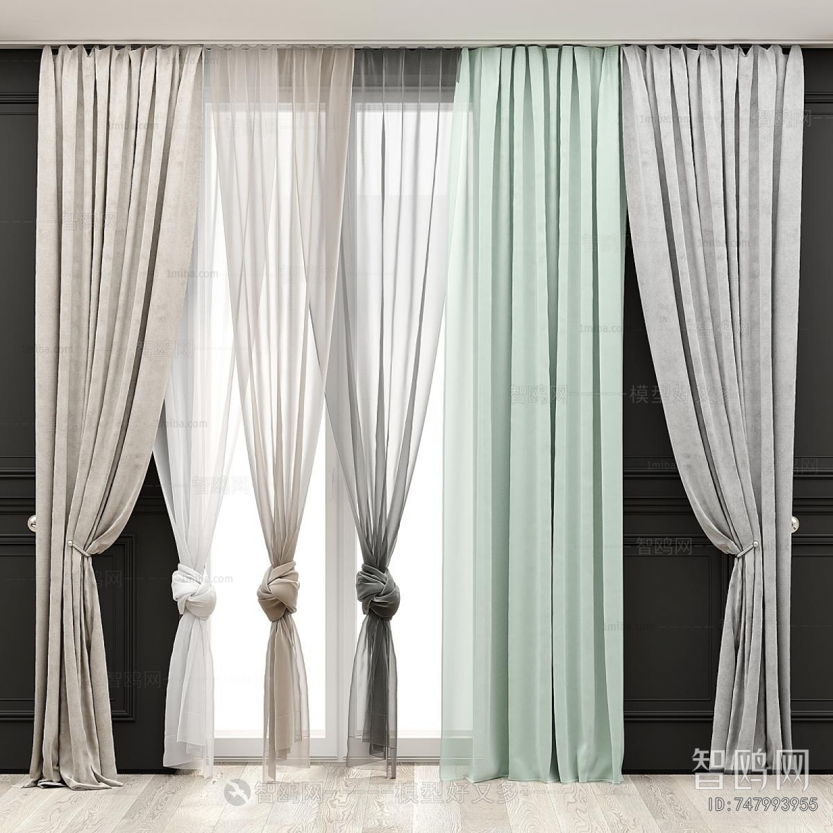 Modern The Curtain
