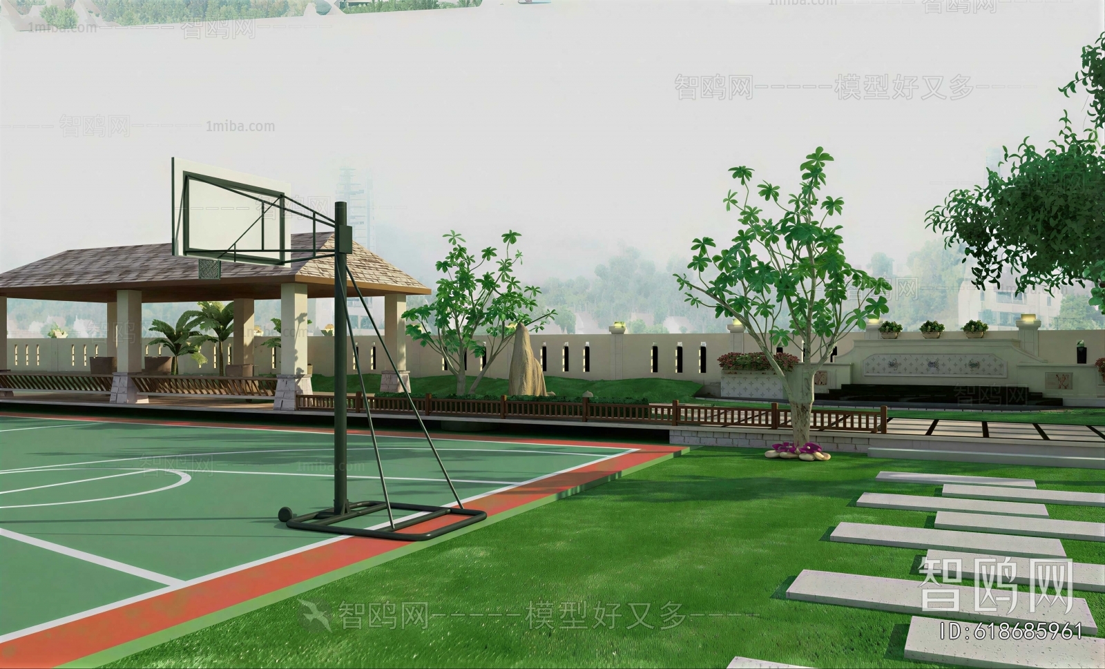 Modern Outdoor Sports Stadium
