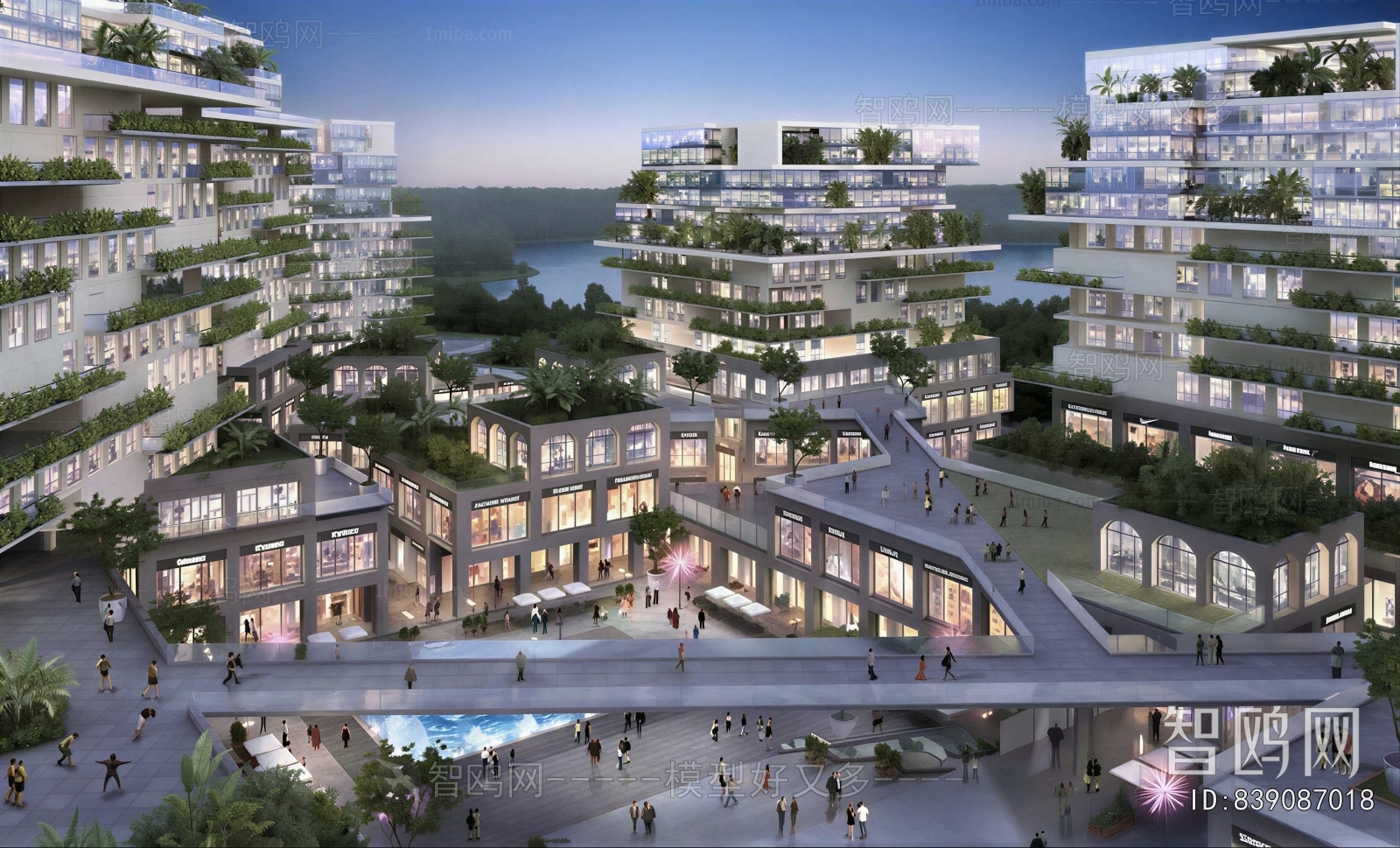 Modern Appearance Of Commercial Building