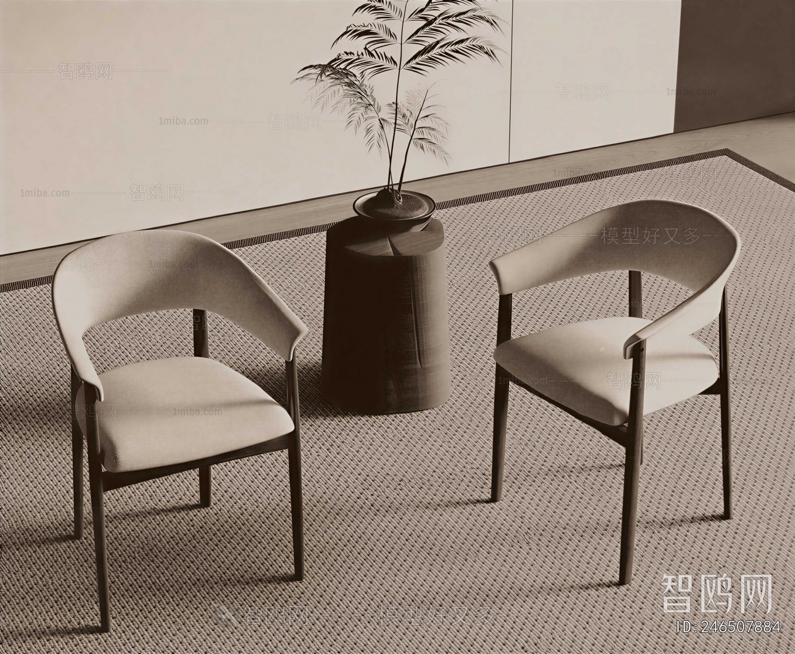 New Chinese Style Dining Chair
