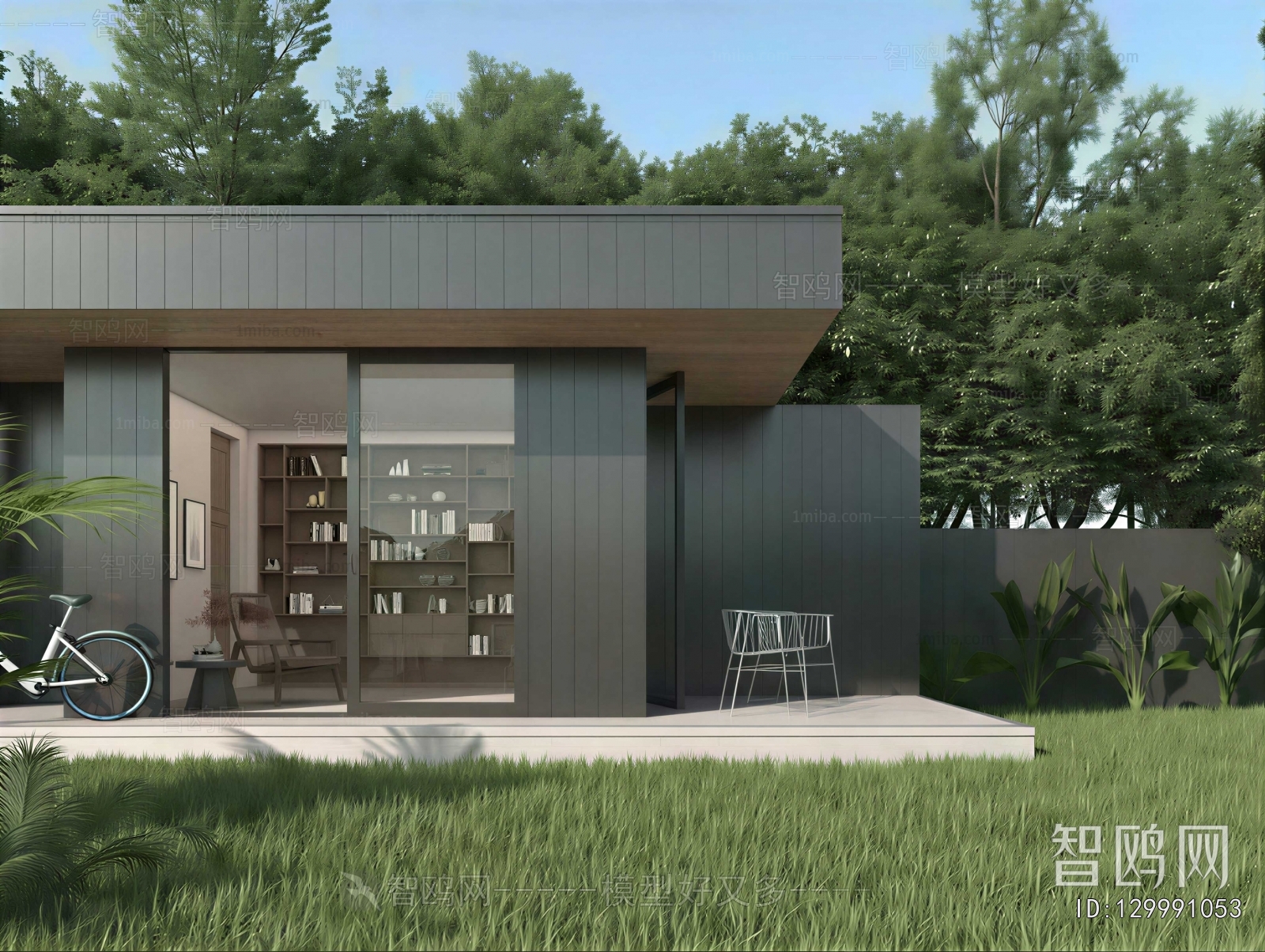 Modern Courtyard/landscape