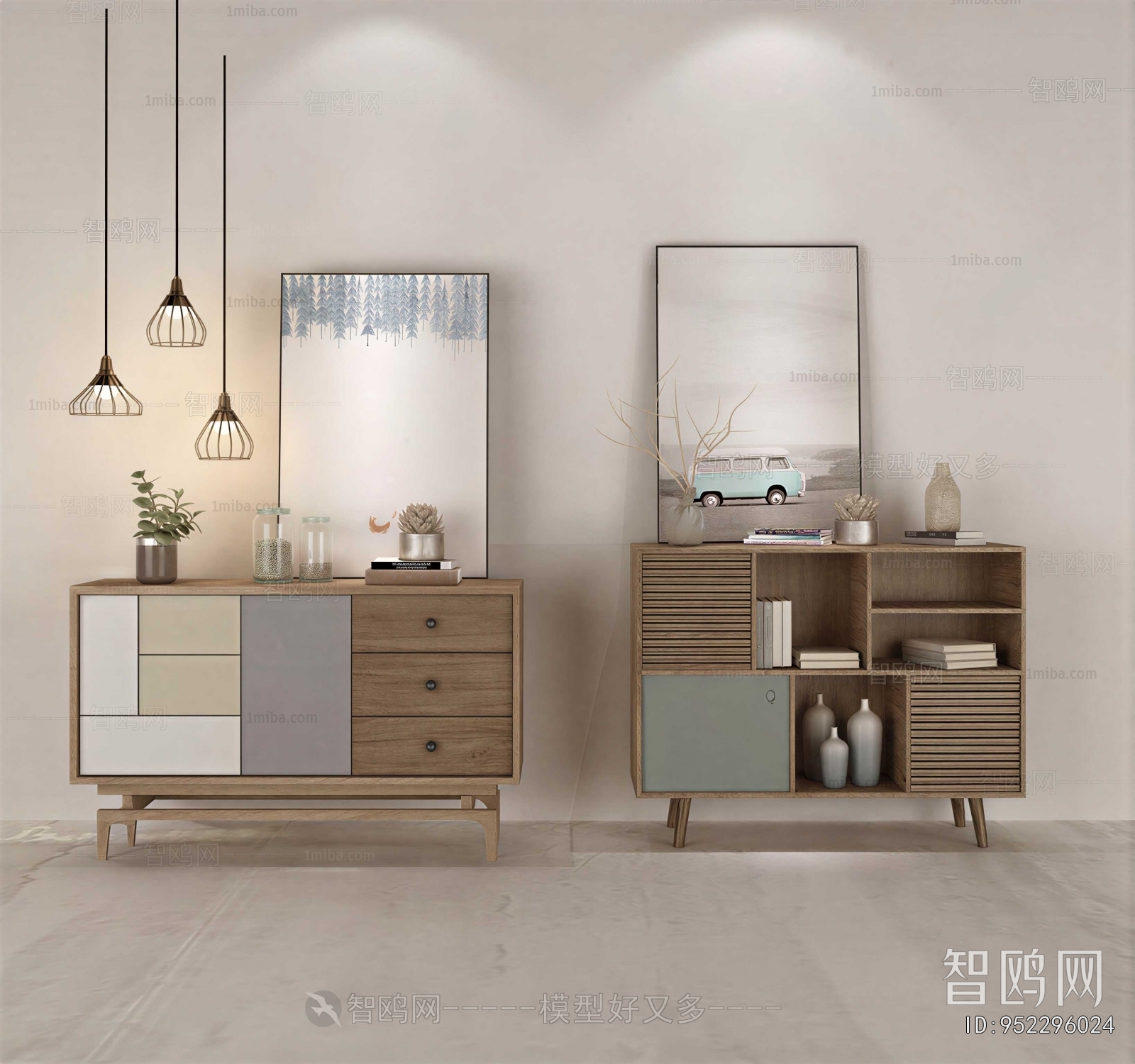 Modern Side Cabinet