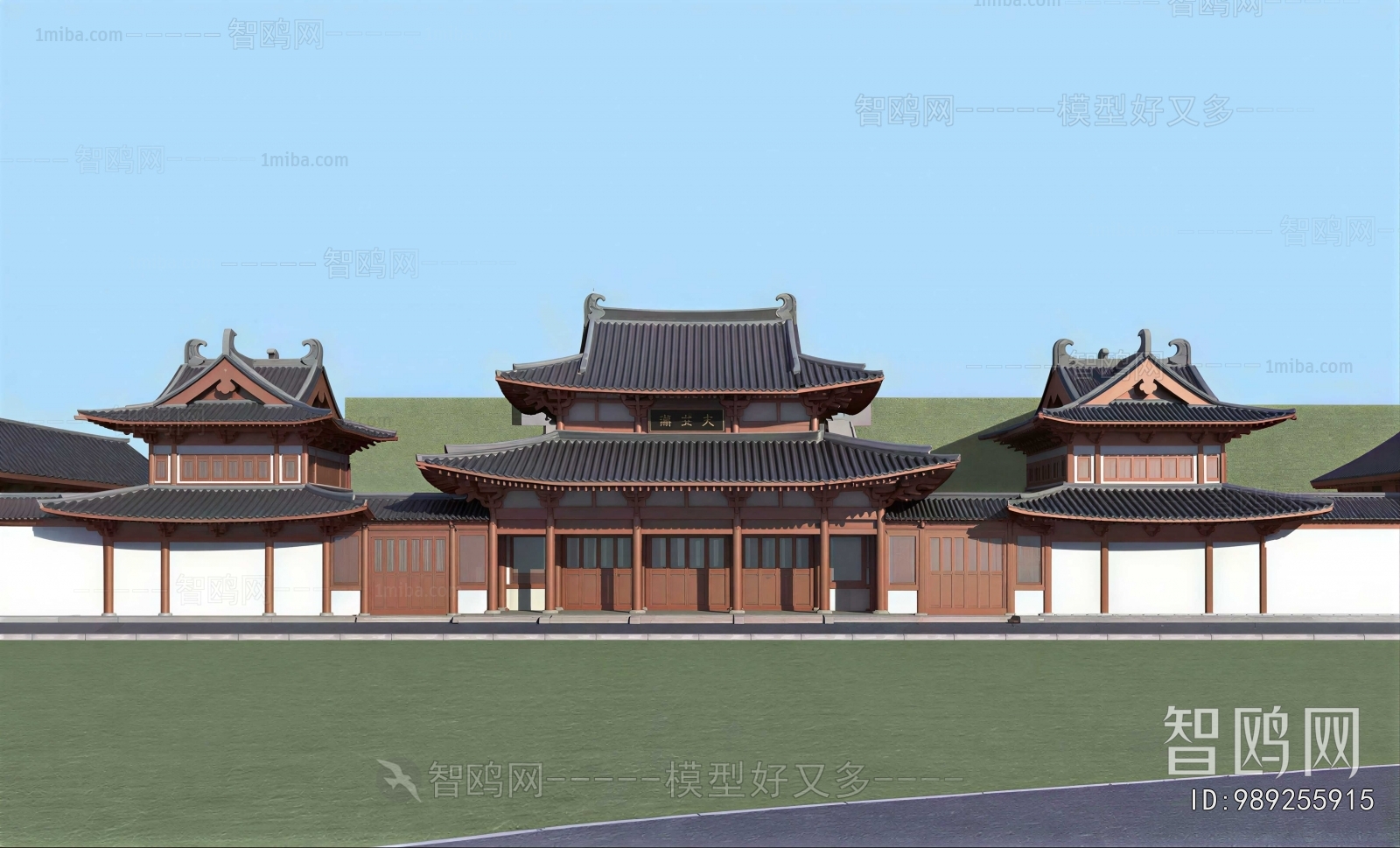 Chinese Style Ancient Architectural Buildings