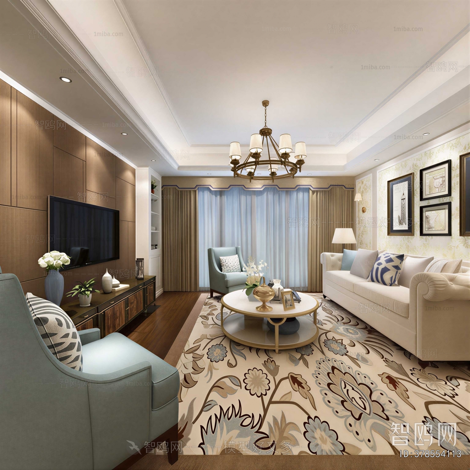 New Classical Style A Living Room