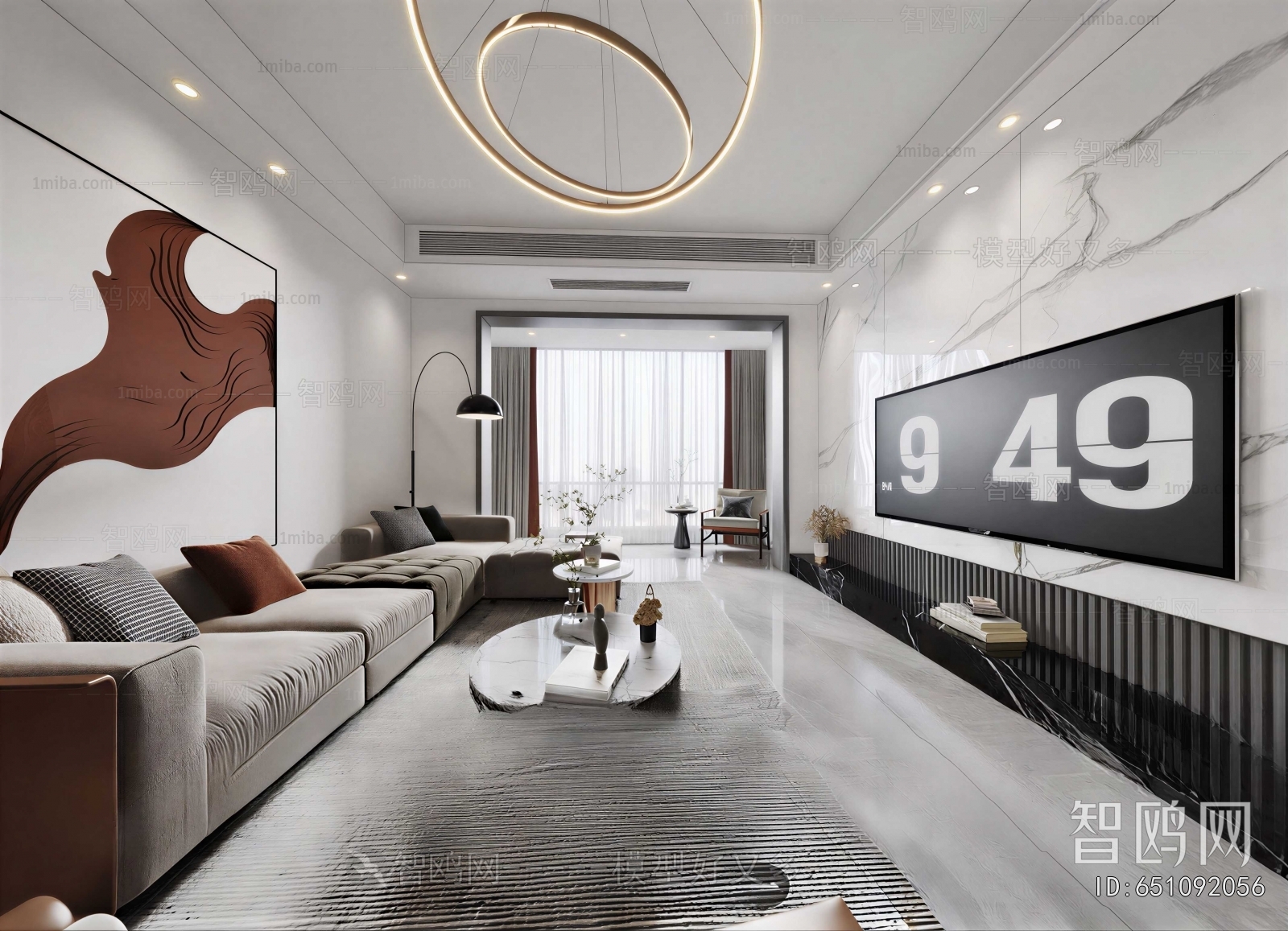 Modern A Living Room