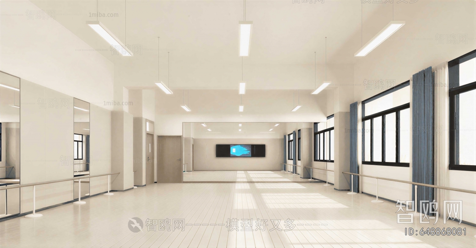 Modern Office Reception Desk