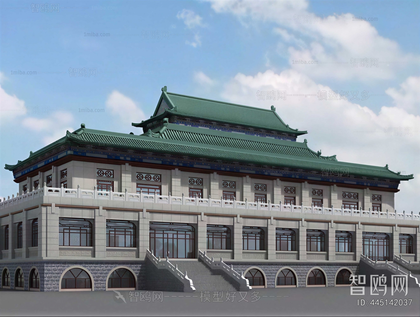 Chinese Style Building Appearance