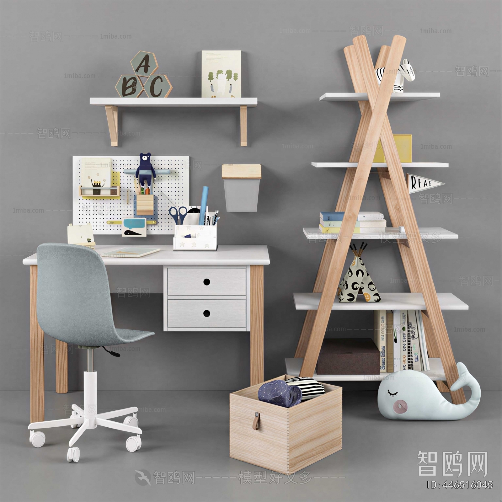 Modern Computer Desk And Chair