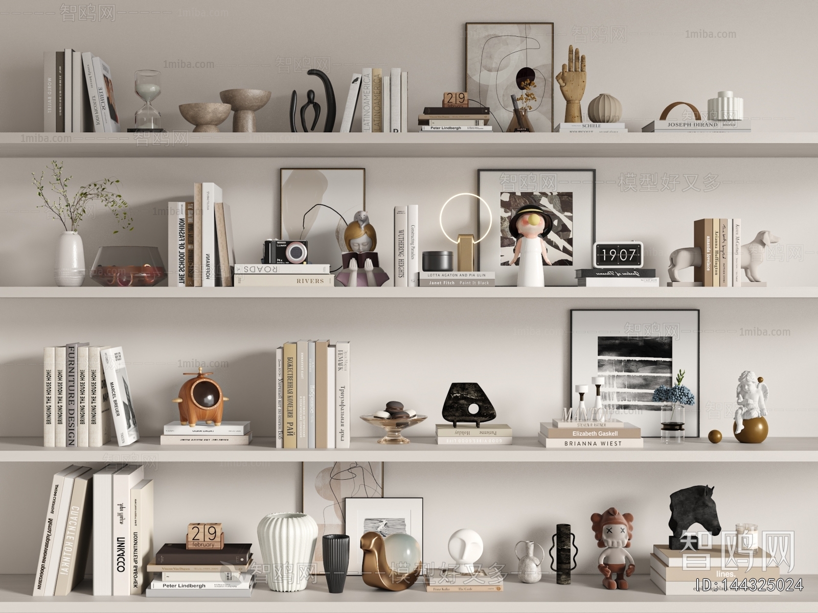 Modern Wabi-sabi Style Decorative Set