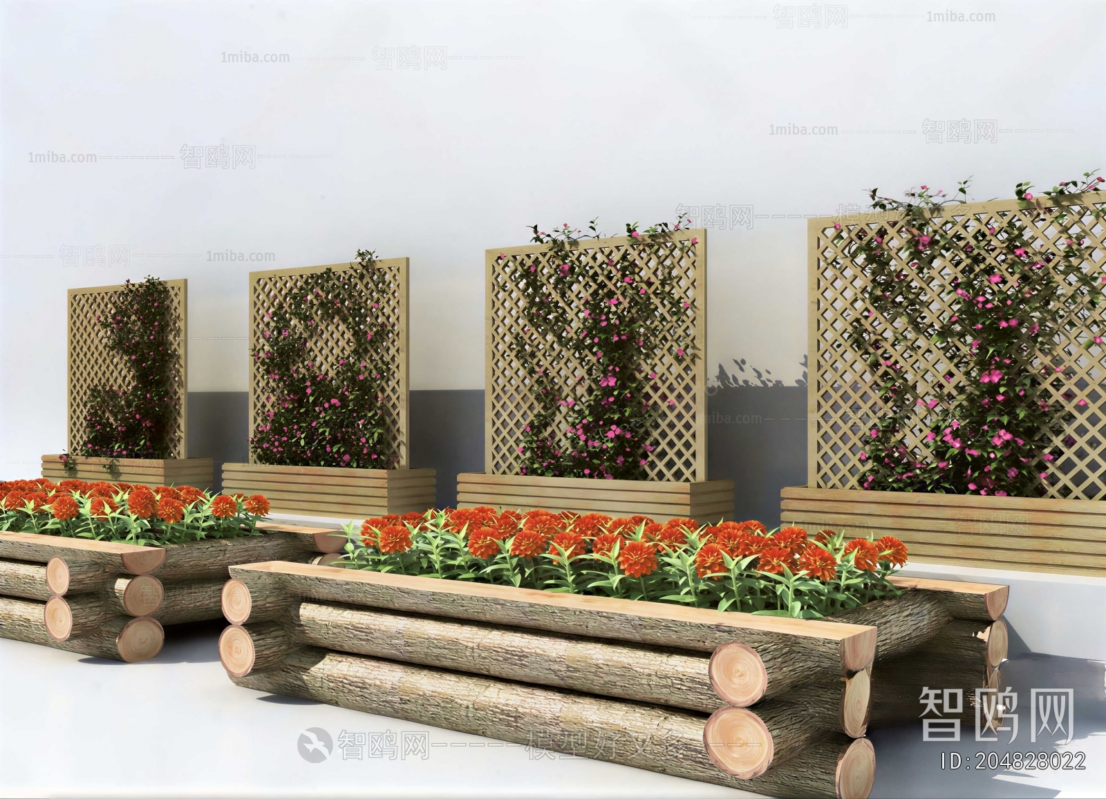 Modern Flower Bed, Flower Bowl, Flower Box