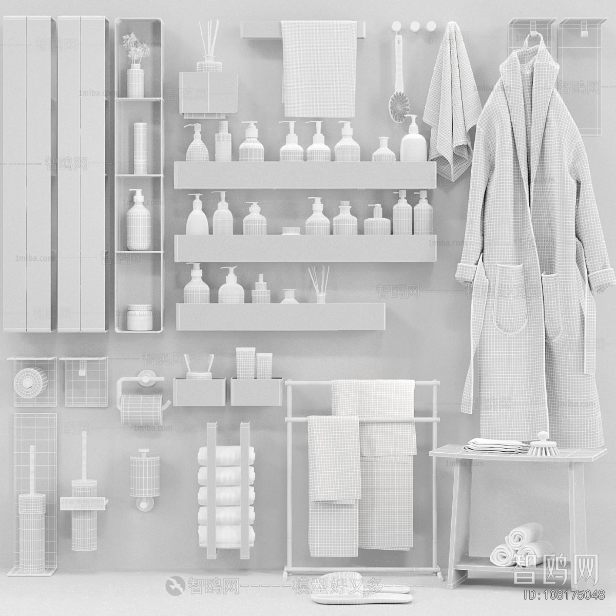 Modern Bathroom Set