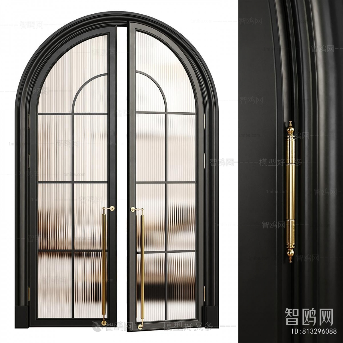 Modern Double Door