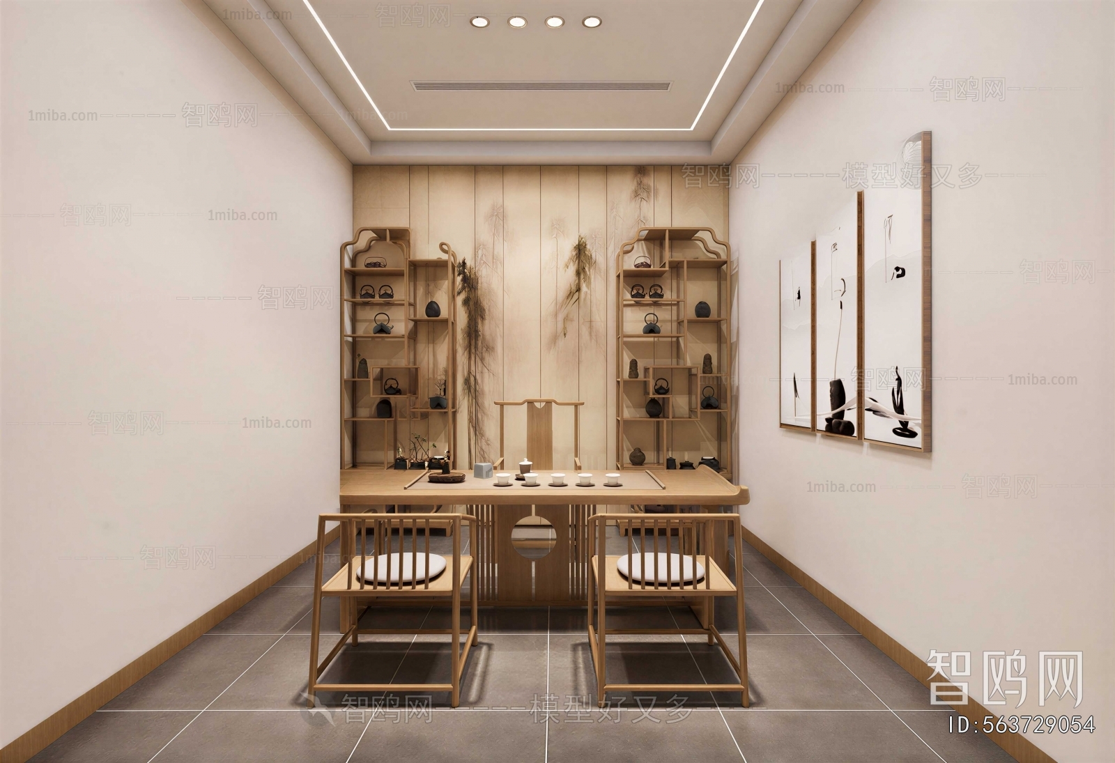 New Chinese Style Tea House