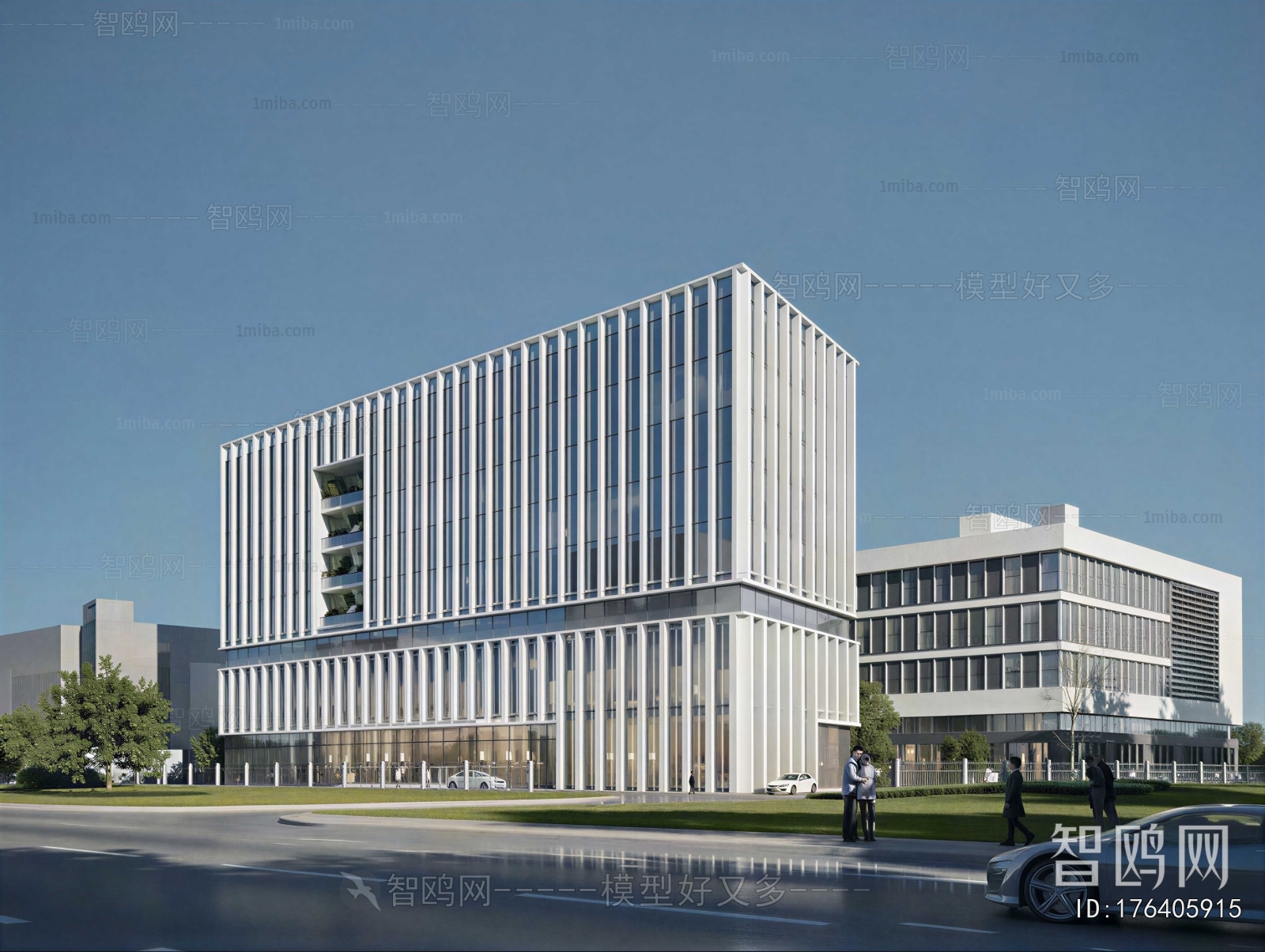Modern Appearance Of Commercial Building