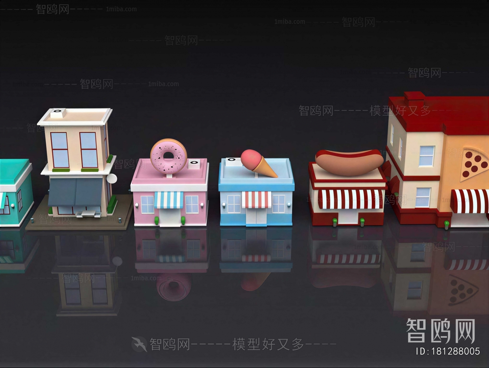 Modern Cartoon House