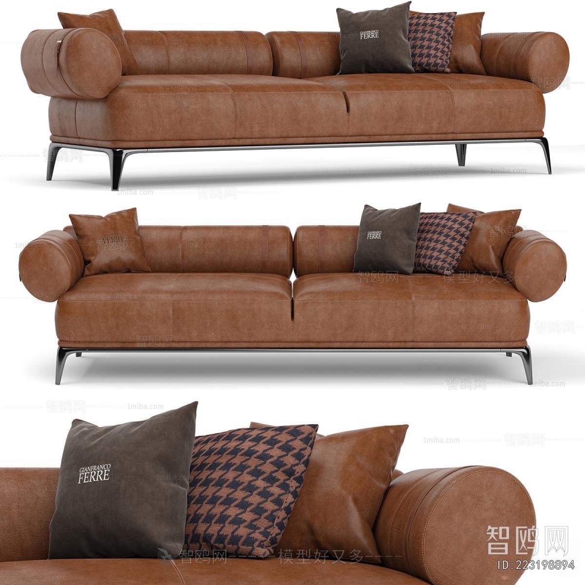 Modern Three-seat Sofa