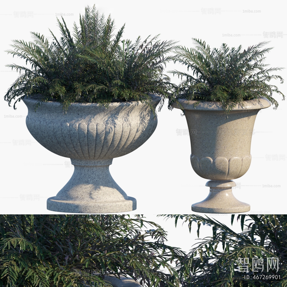 Modern Flower Bed, Flower Bowl, Flower Box