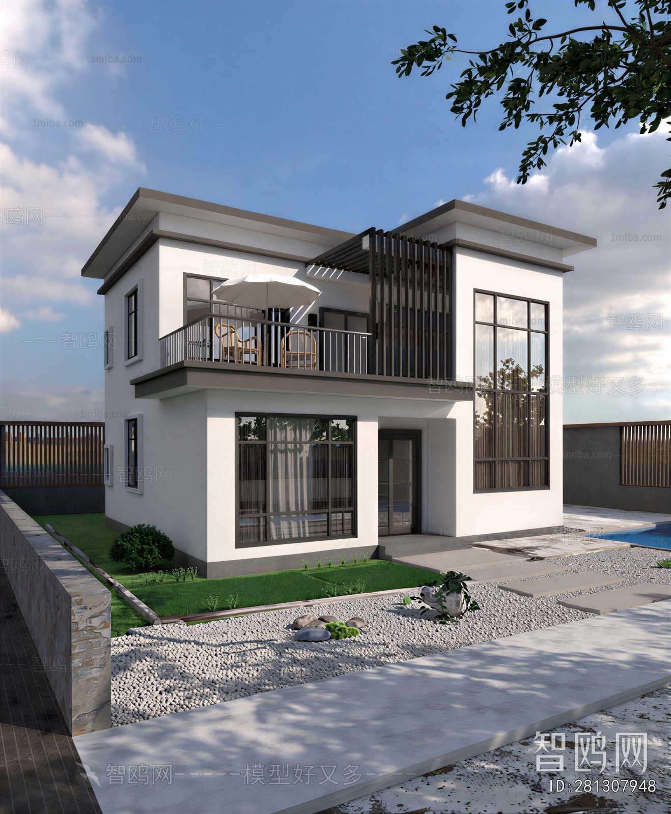 New Chinese Style Detached Villa