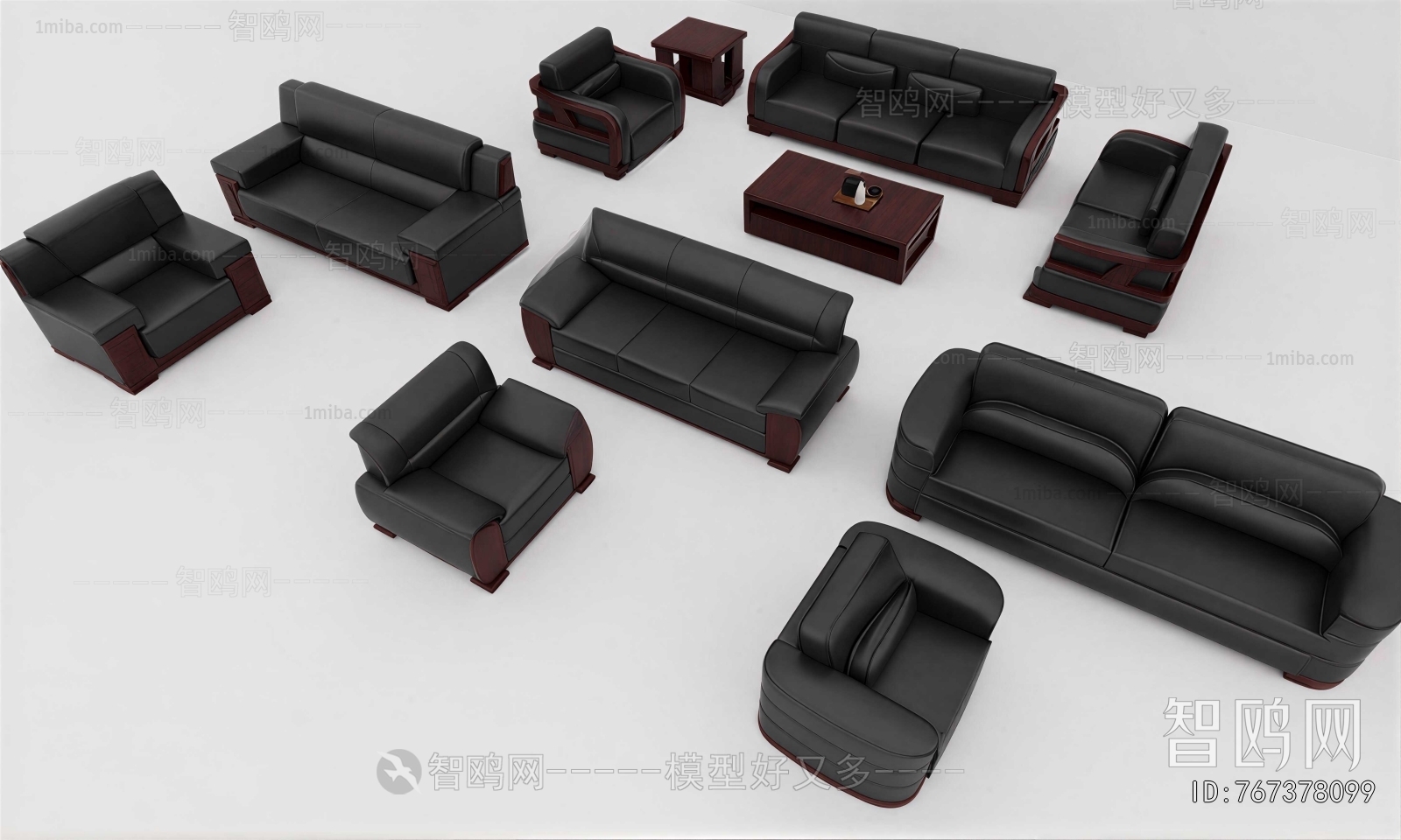 Modern Three-seat Sofa