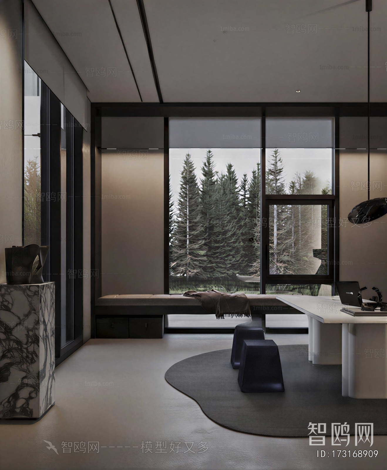 French Style Study Space