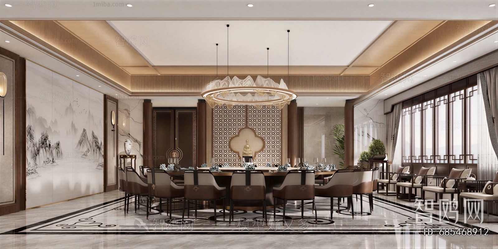 New Chinese Style Restaurant Box