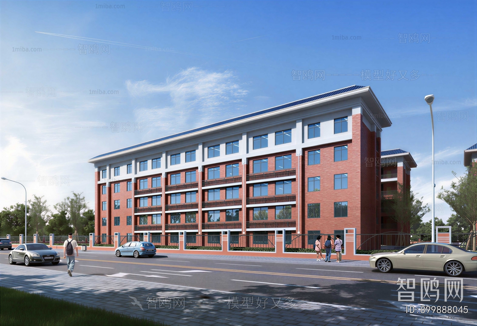Modern Appearance Of Commercial Building