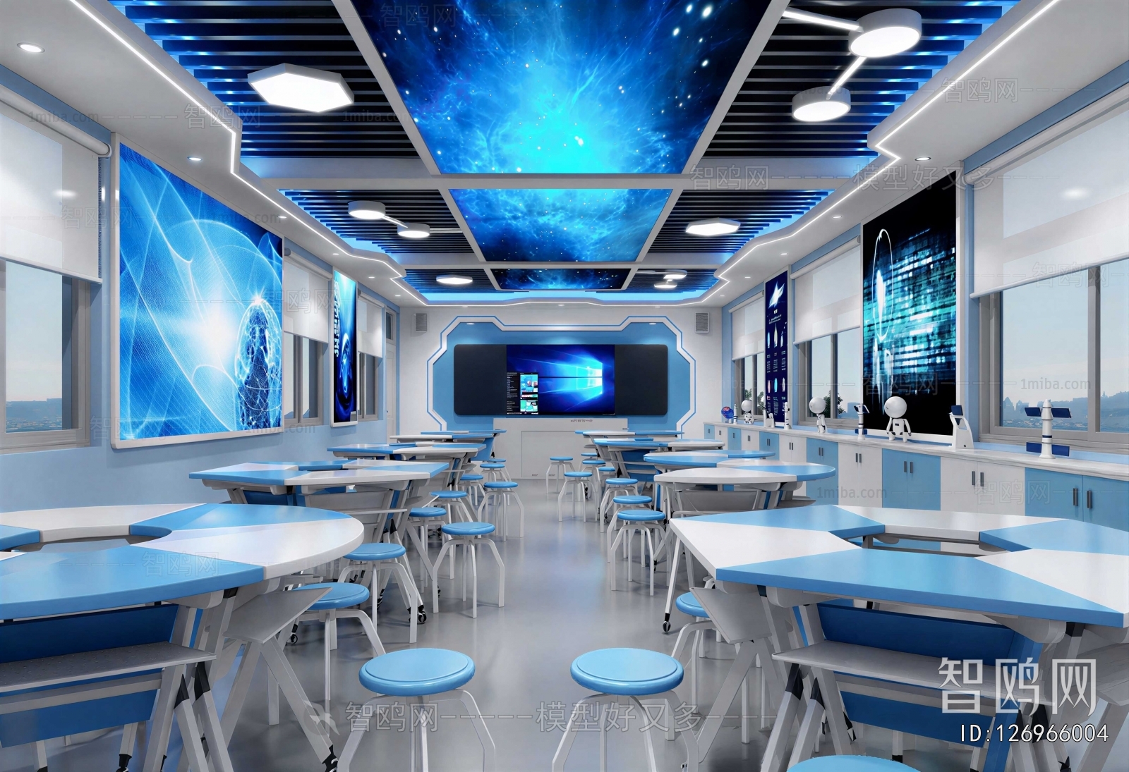 Modern School Classrooms