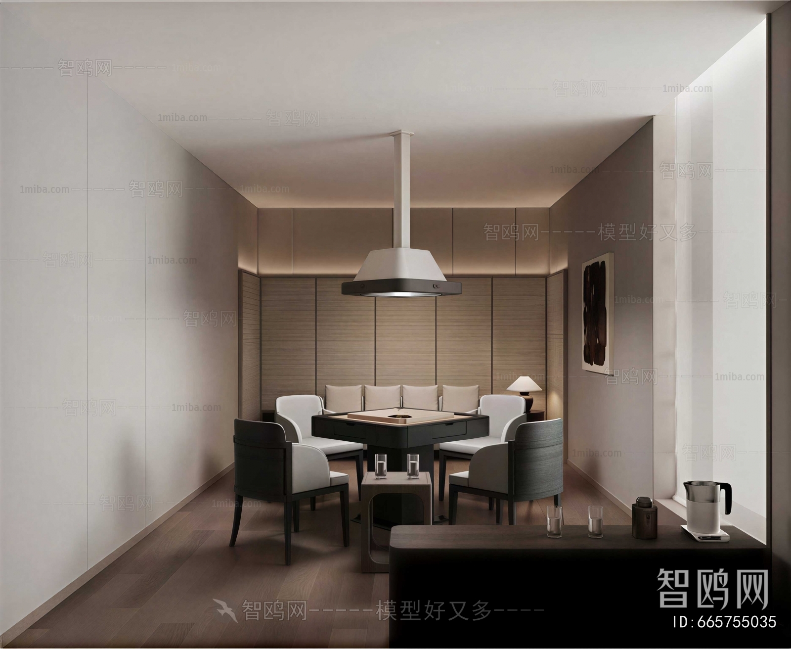 Modern Chess And Card Room