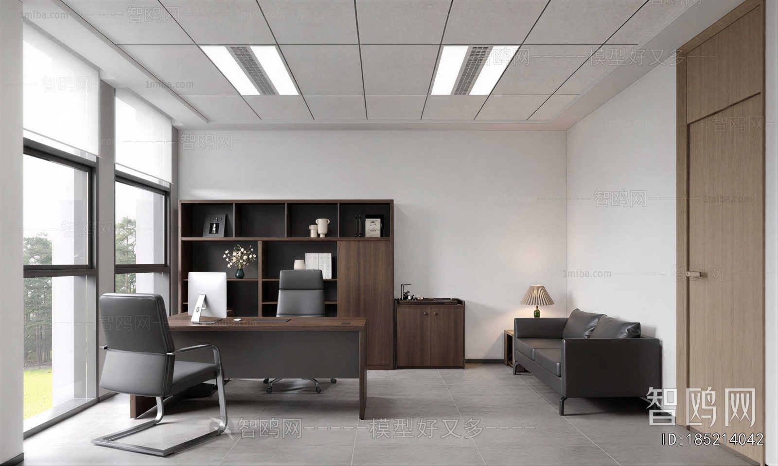 Modern Manager's Office