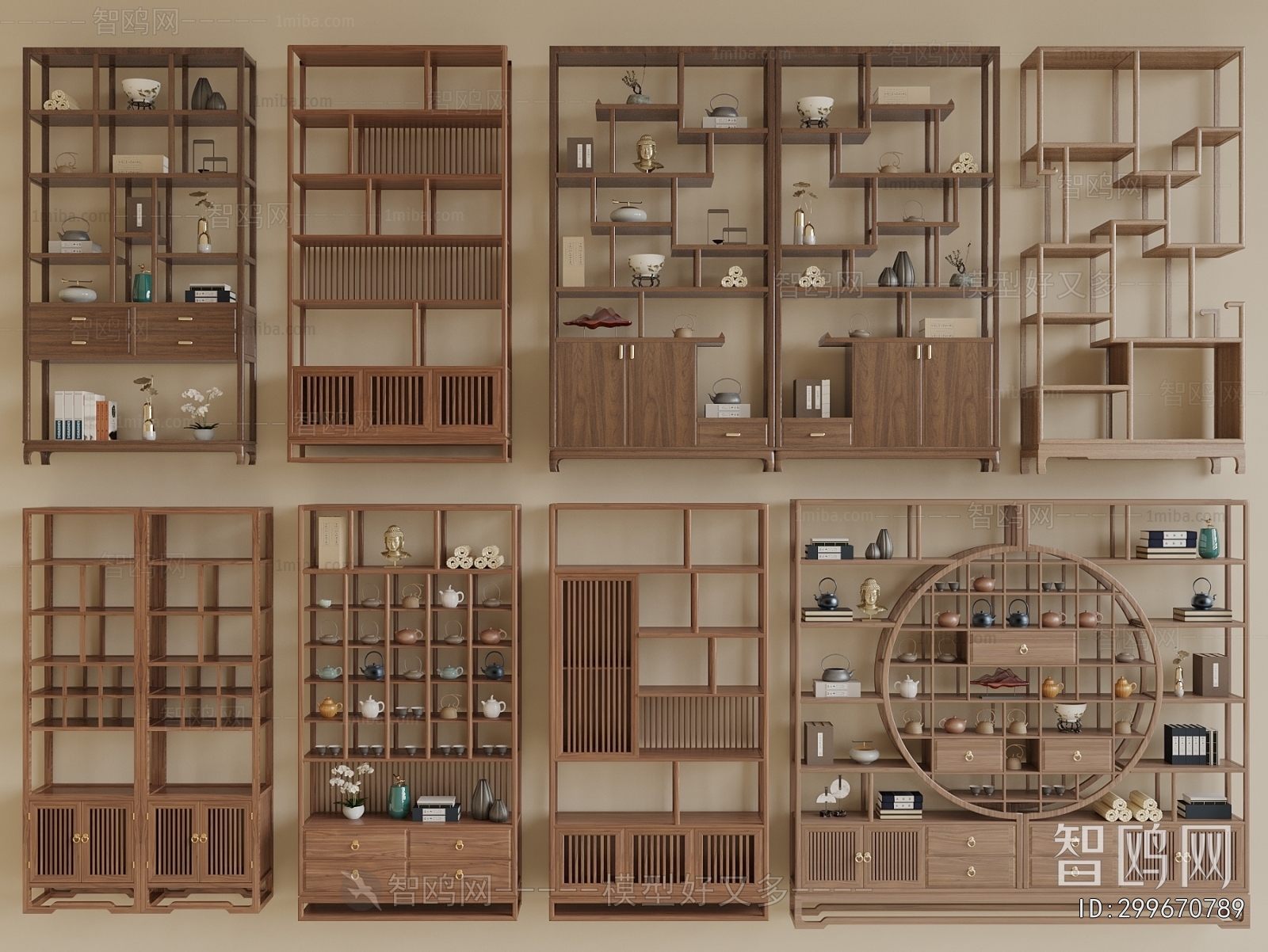New Chinese Style Antique Rack