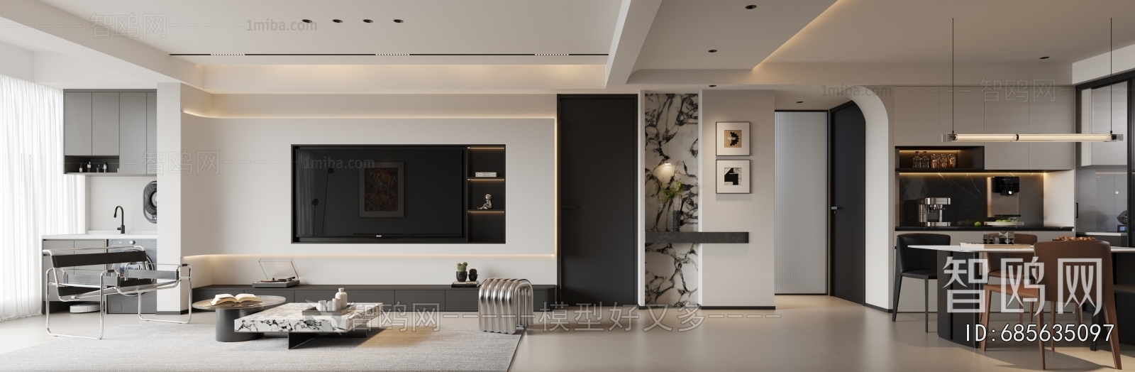 Modern A Living Room