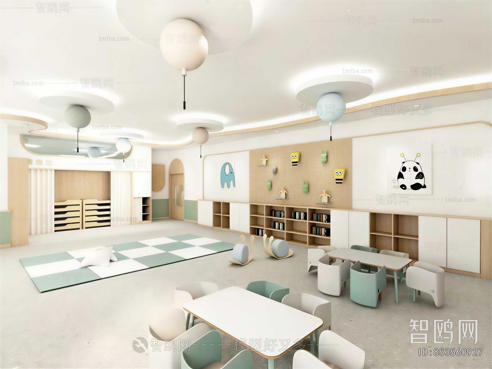 Modern Children's Playroom