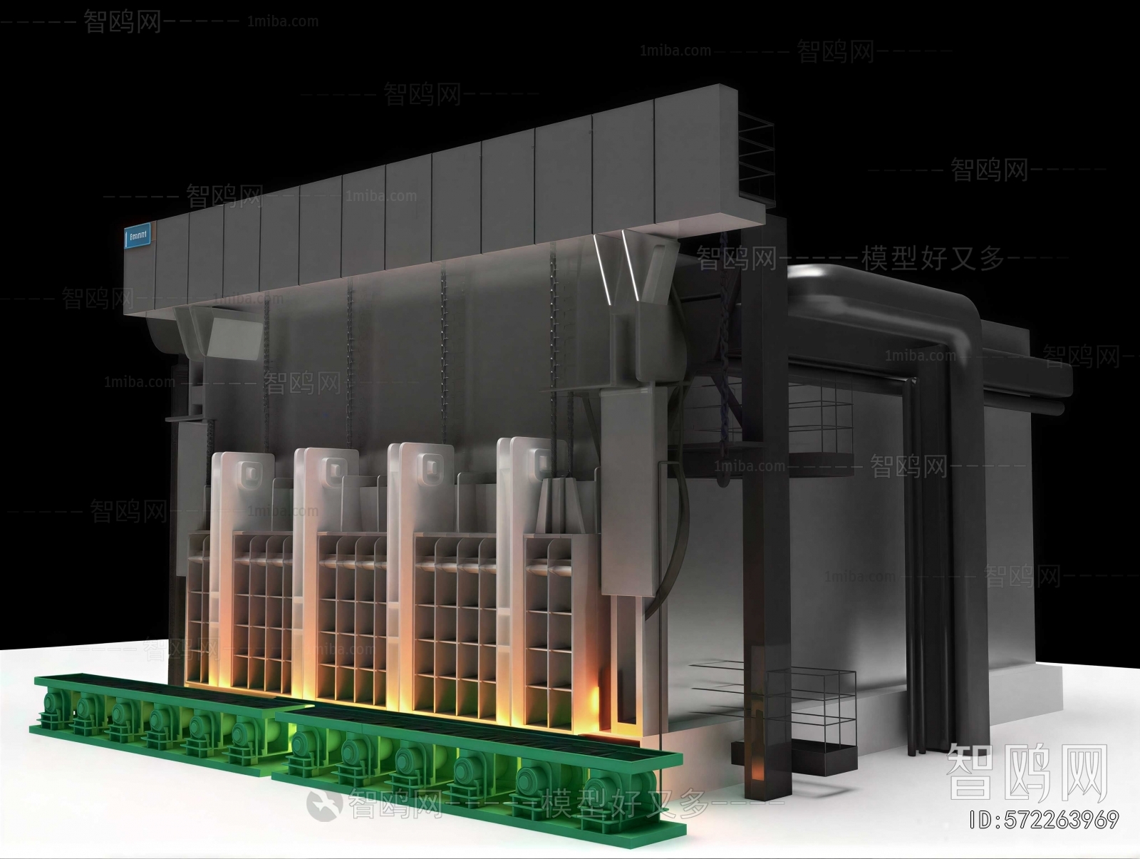 Modern Industrial Building