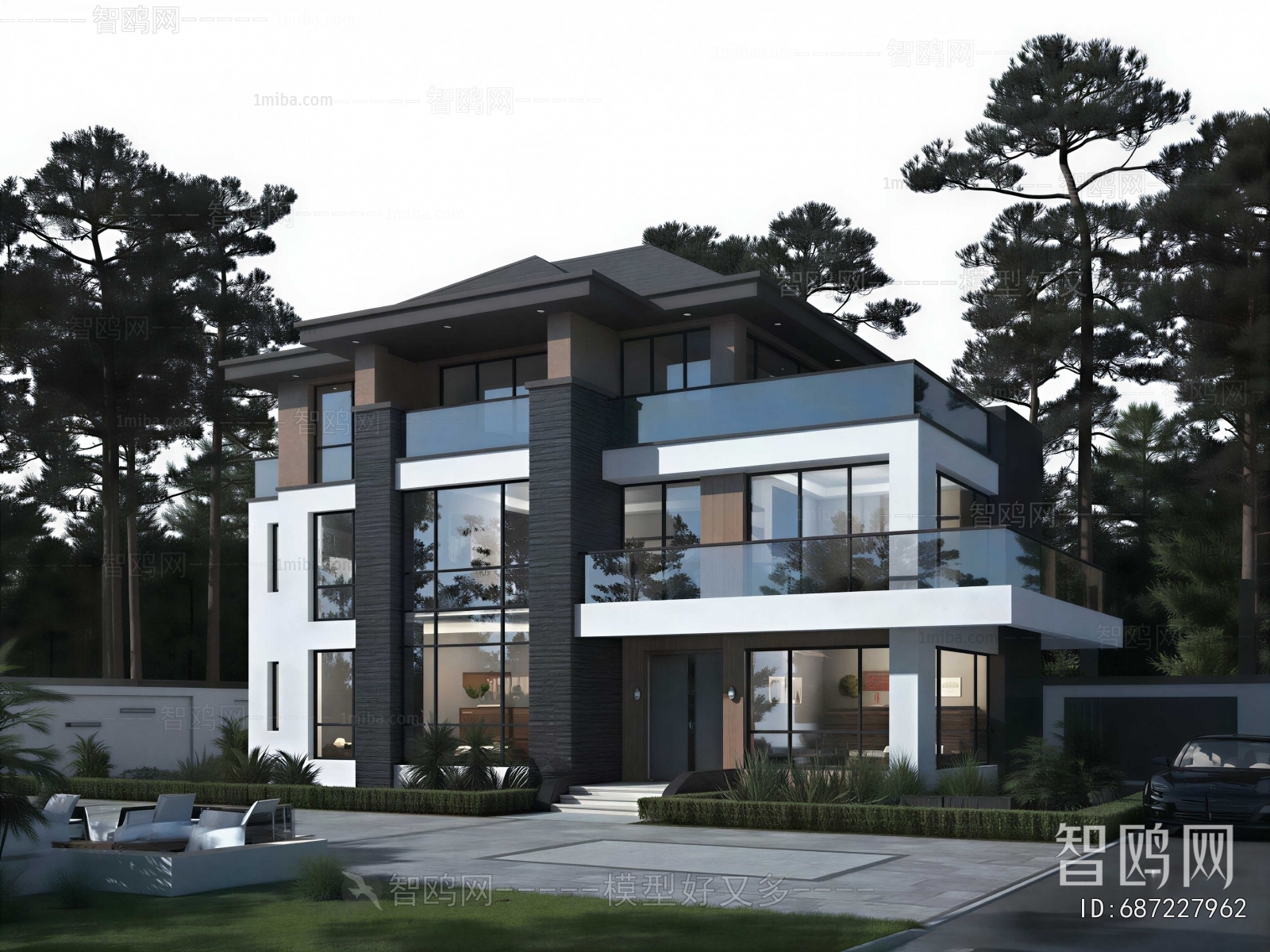 New Chinese Style Detached Villa