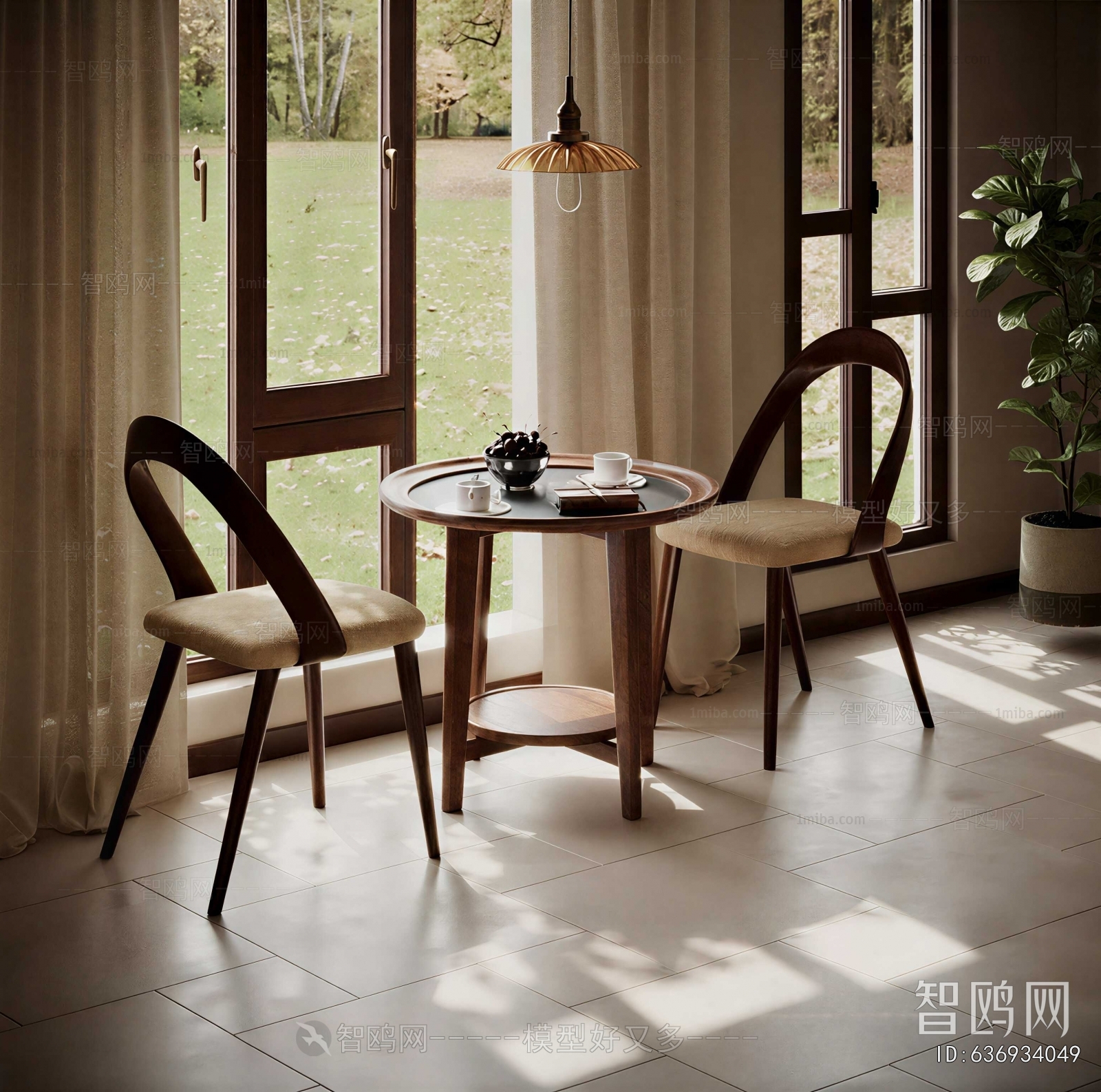 Modern Leisure Table And Chair
