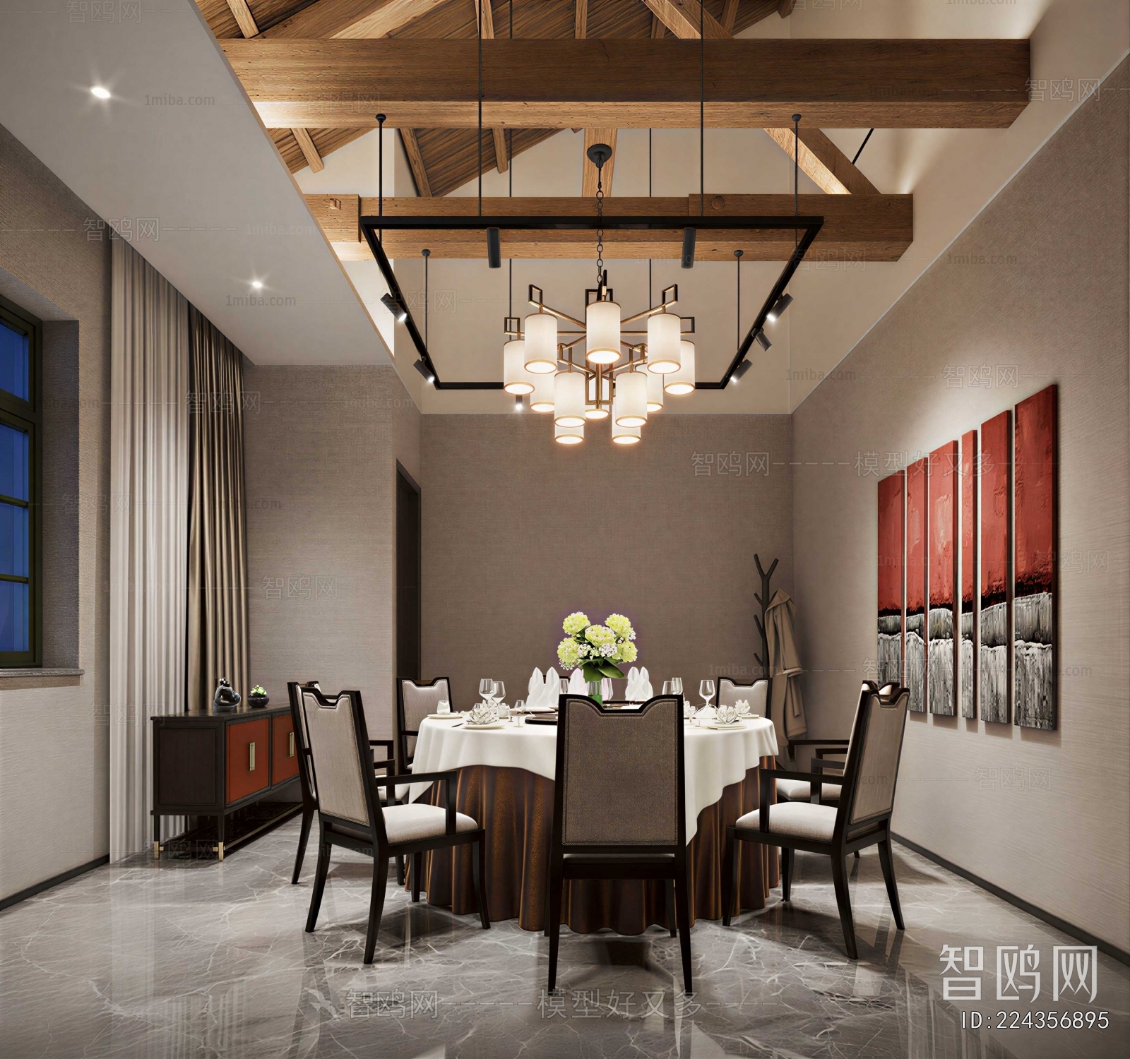 New Chinese Style Restaurant Box