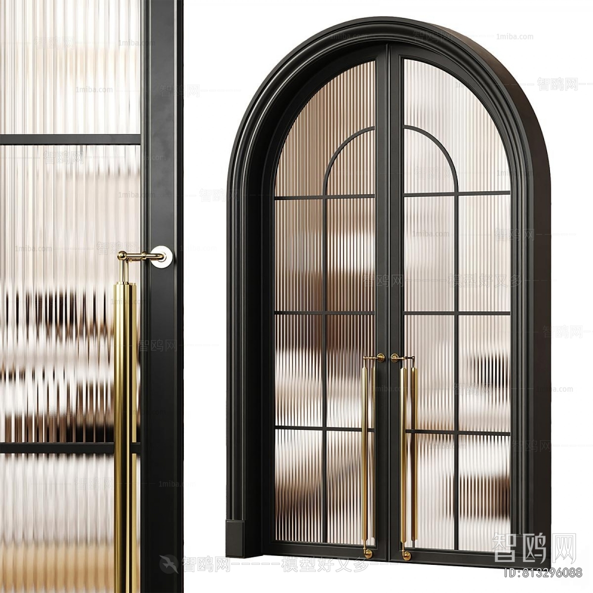 Modern Double Door