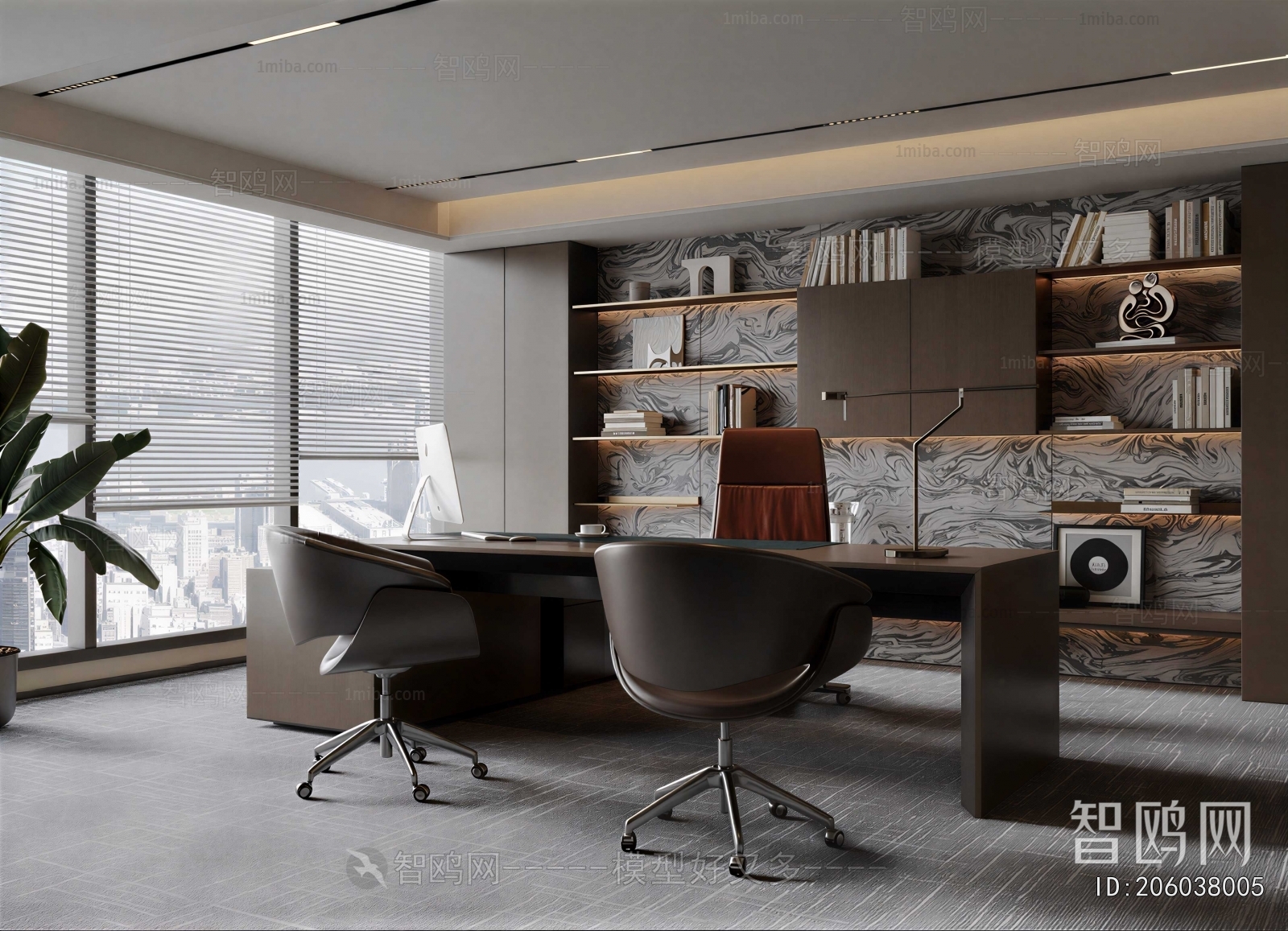 Modern Manager's Office