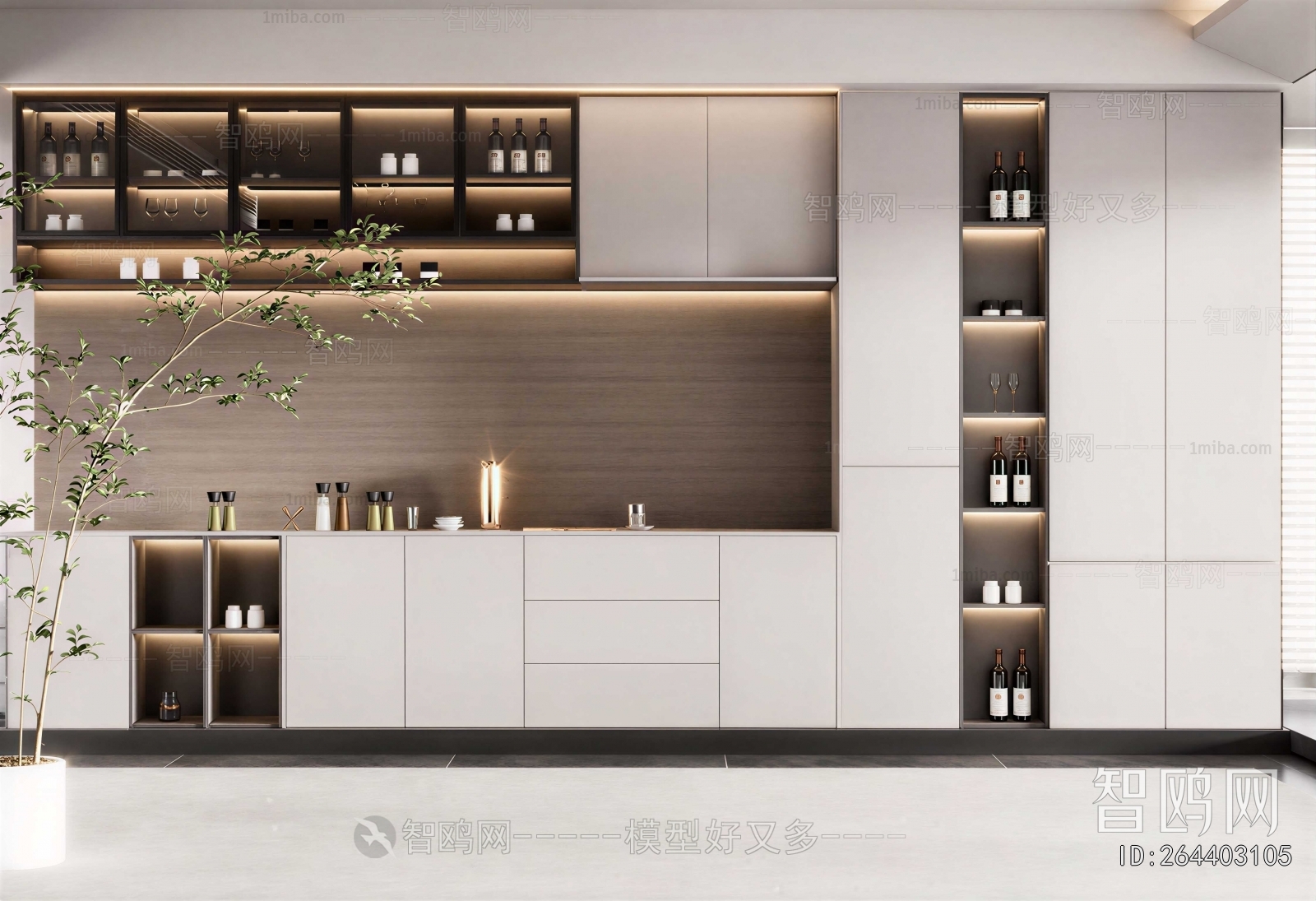 Modern Wine Cabinet