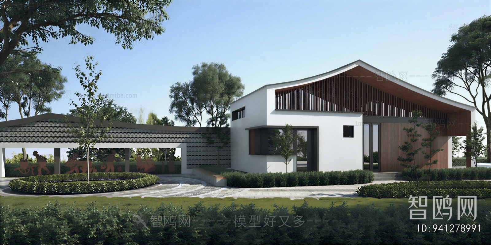 Modern Appearance Of Commercial Building