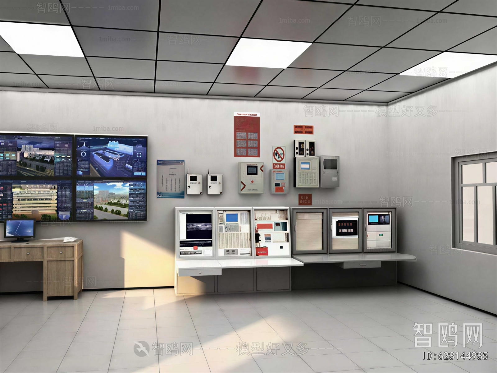 Modern Monitor Room