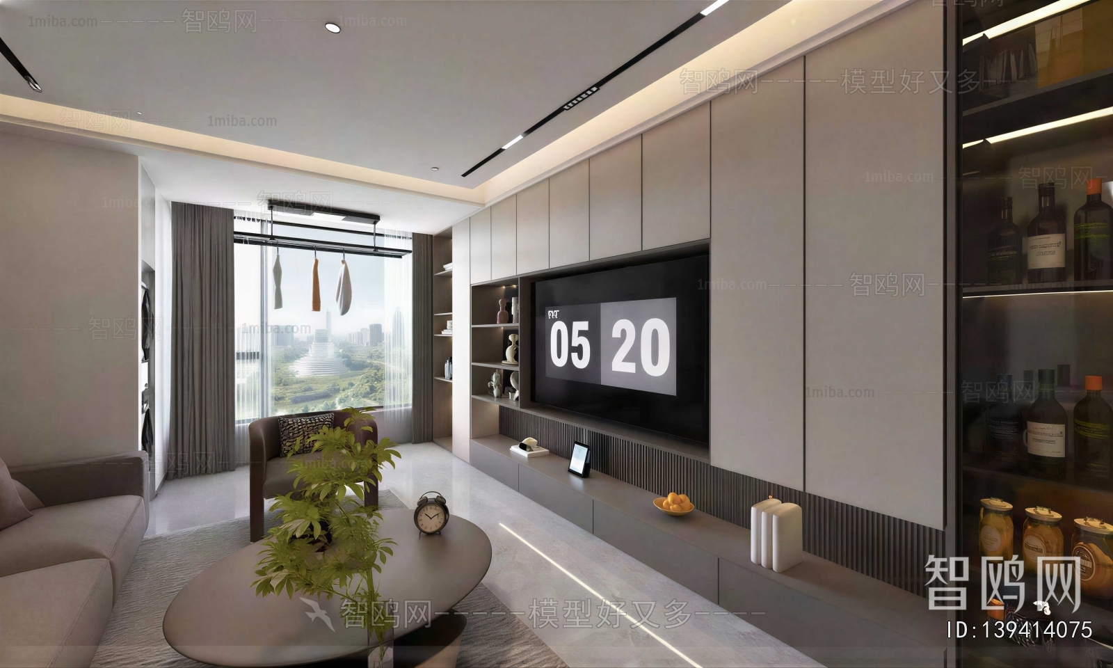 Modern TV Wall